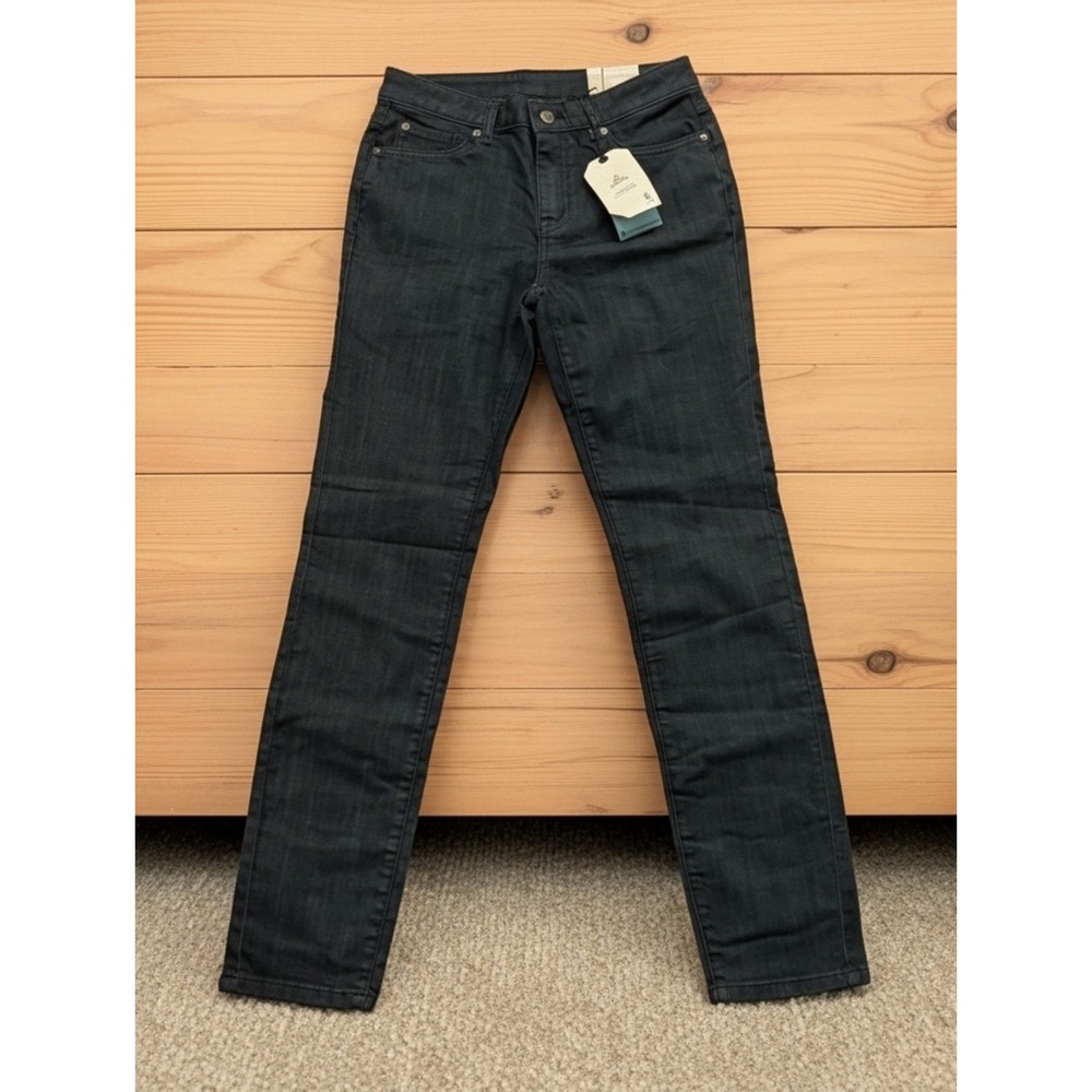 prAna Kayla High Rise Standard Women's Dark Blue Denim Jeans Stretch Size 6